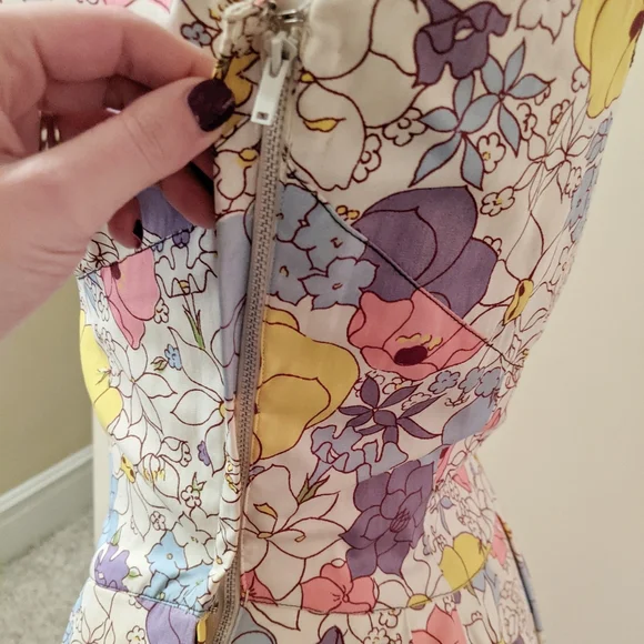 Vintage 50's Brigance Sports Maker floral dress. Size 4 - Picture 7 of 11